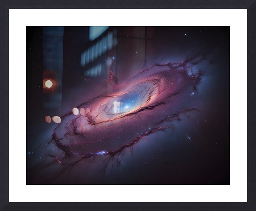 Cosmic Realms 48 Picture Frame print