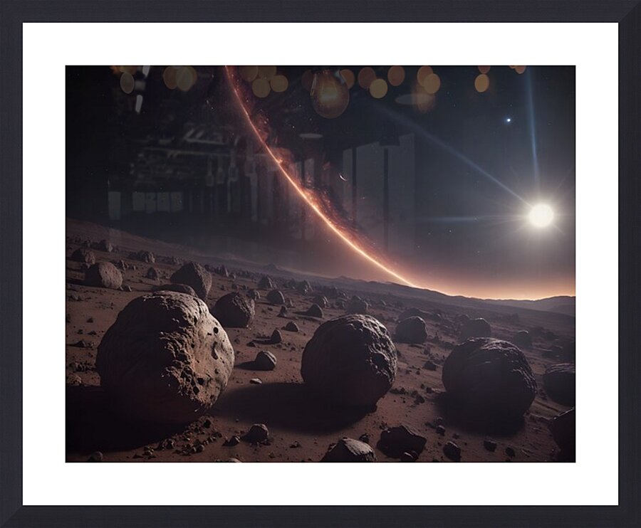 Cosmic Realms 57 Picture Frame print