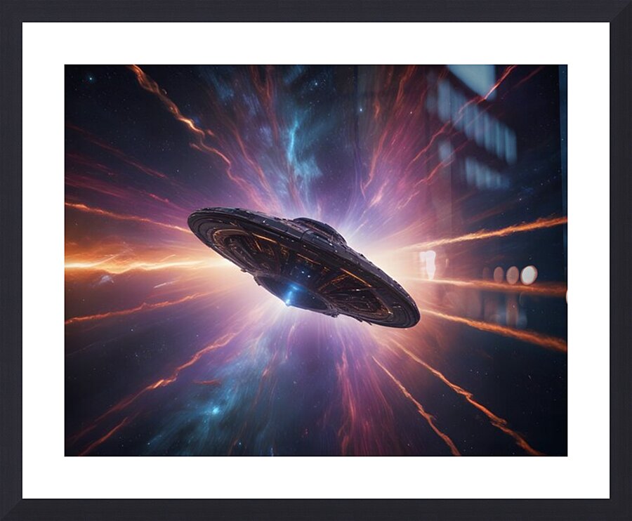 Cosmic Realms 59 Picture Frame print