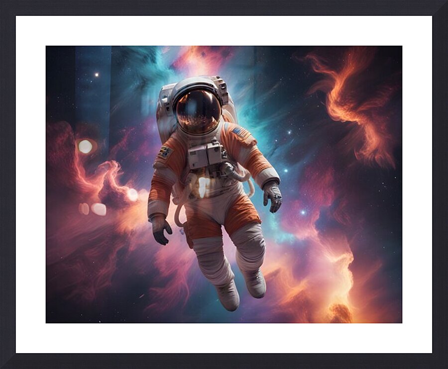 Cosmic Realms 60 Picture Frame print