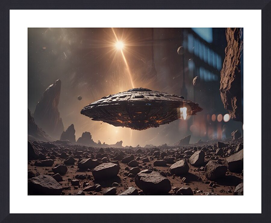 Cosmic Realms 61 Picture Frame print