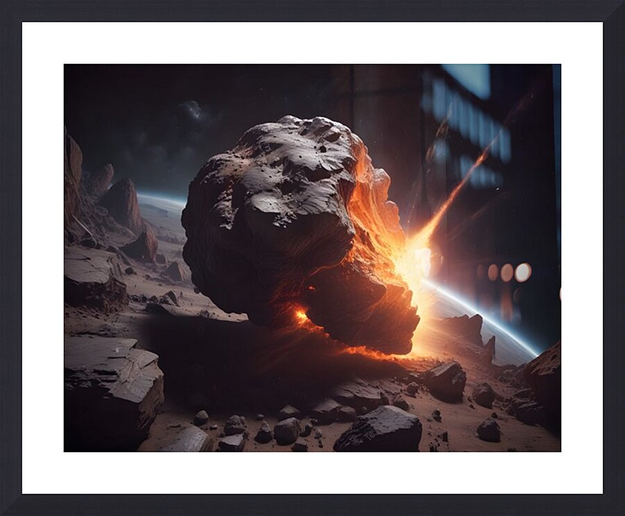 Cosmic Realms 64 Picture Frame print