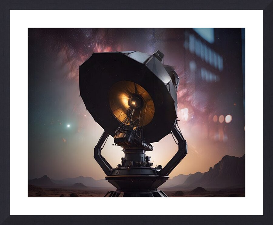 Cosmic Realms 70 Picture Frame print