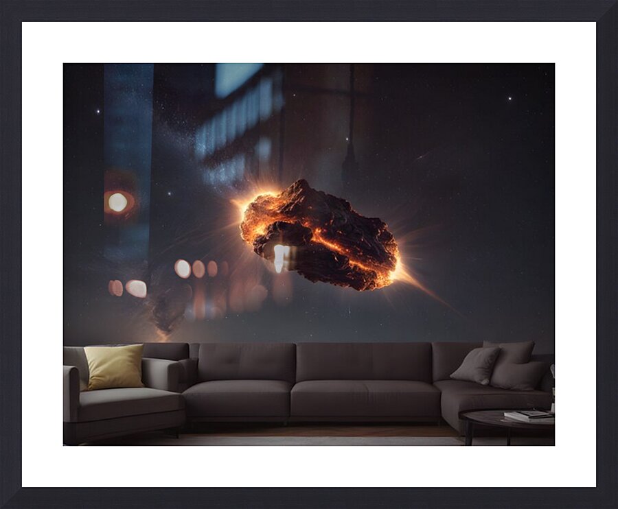 Cosmic Realms 75 Picture Frame print