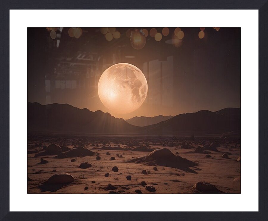 Cosmic Realms 3 Picture Frame print