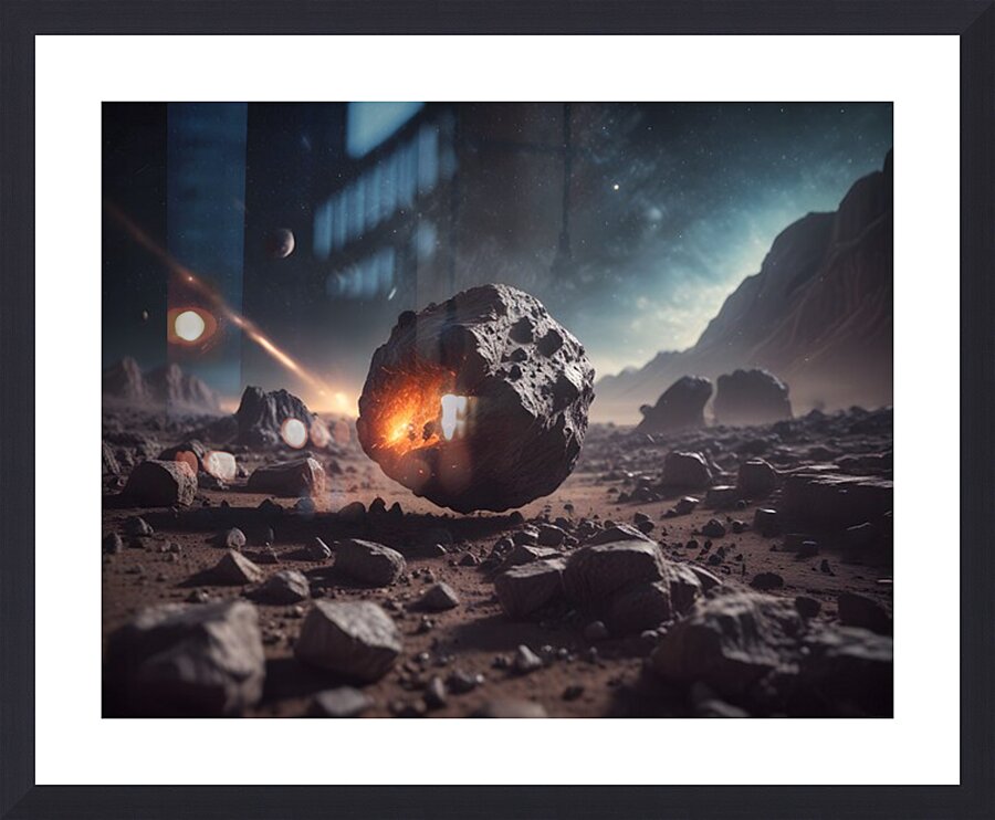 Cosmic Realms 19 Picture Frame print