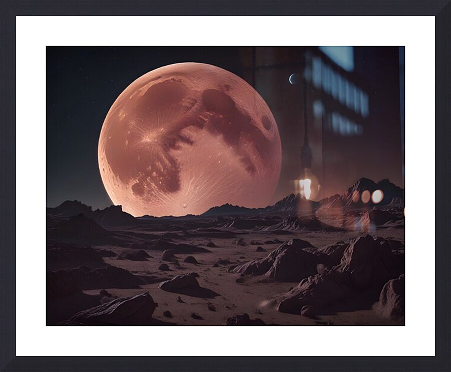 Cosmic Realms 42 Picture Frame print
