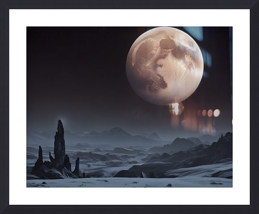 Cosmic Realms 47 Picture Frame print