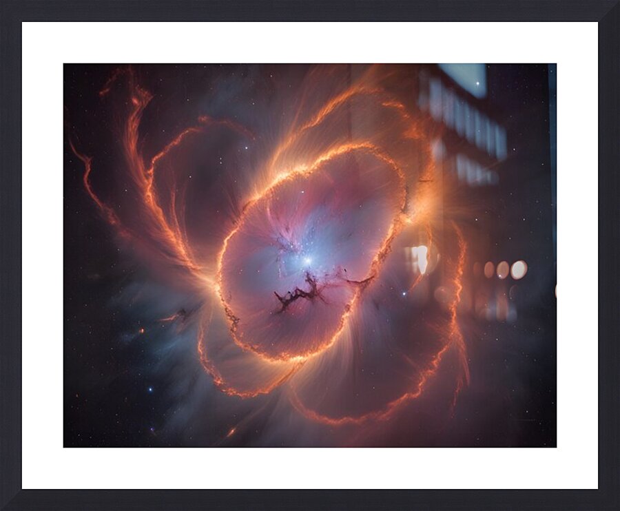 Cosmic Realms 48 Picture Frame print
