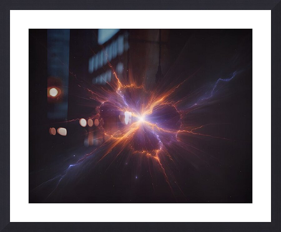 Cosmic Realms 74 Picture Frame print