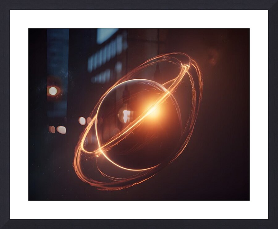Cosmic Realms 3 Picture Frame print