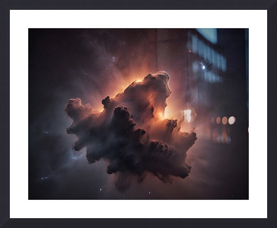 Cosmic Realms 5 Picture Frame print