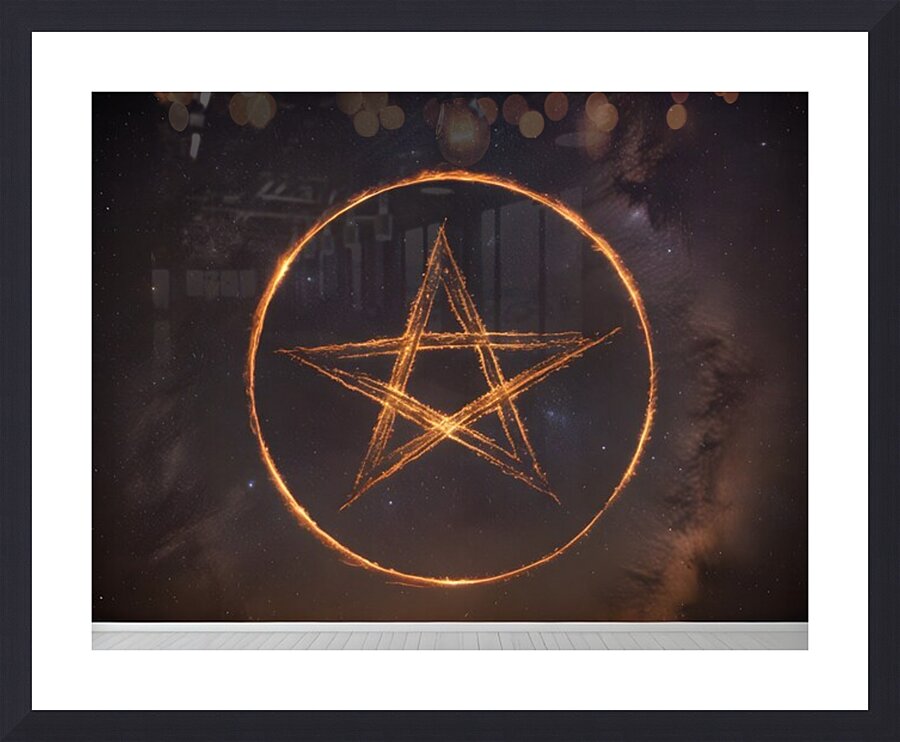 Cosmic Realms 6 Picture Frame print