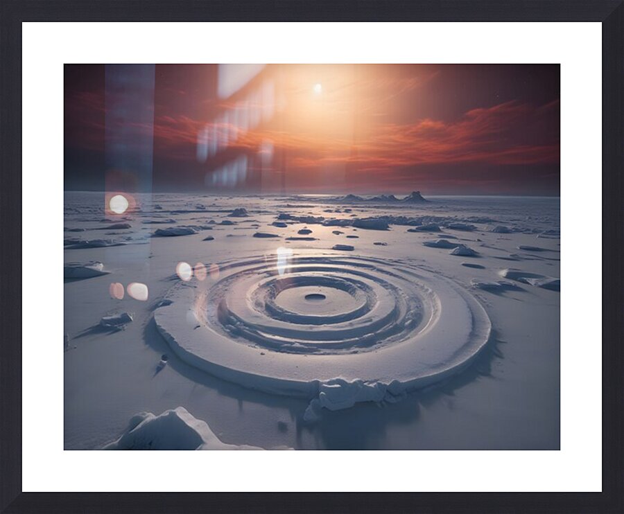 Cosmic Realms 17 Picture Frame print