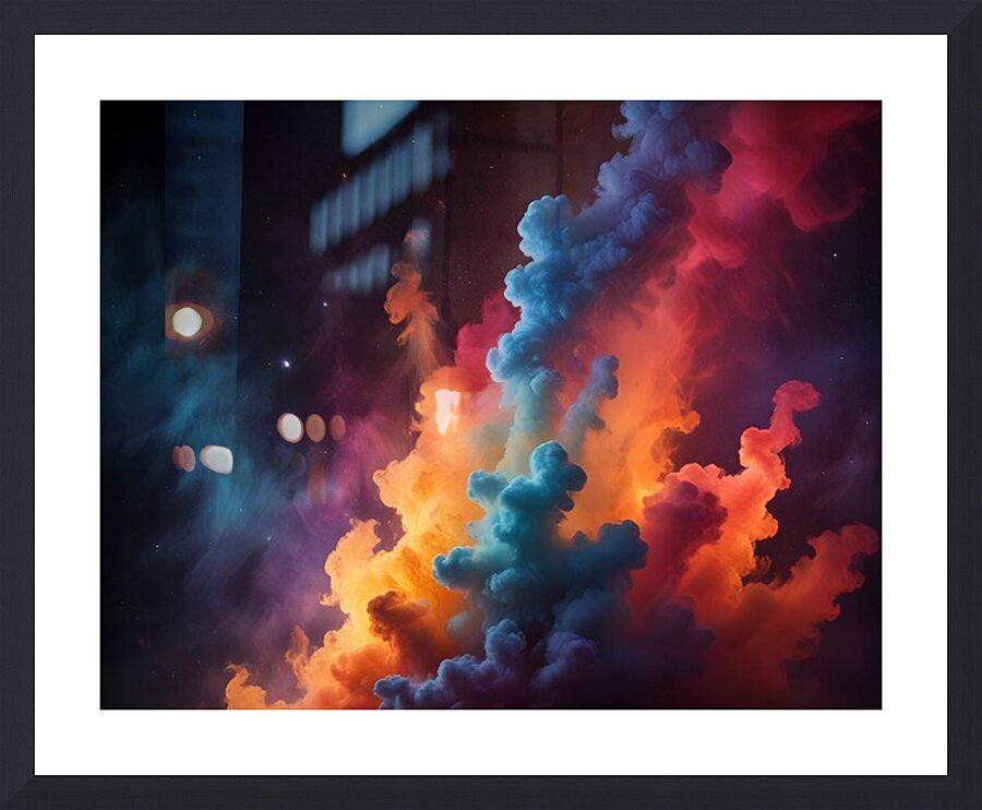 Cosmic Realms 30 Picture Frame print