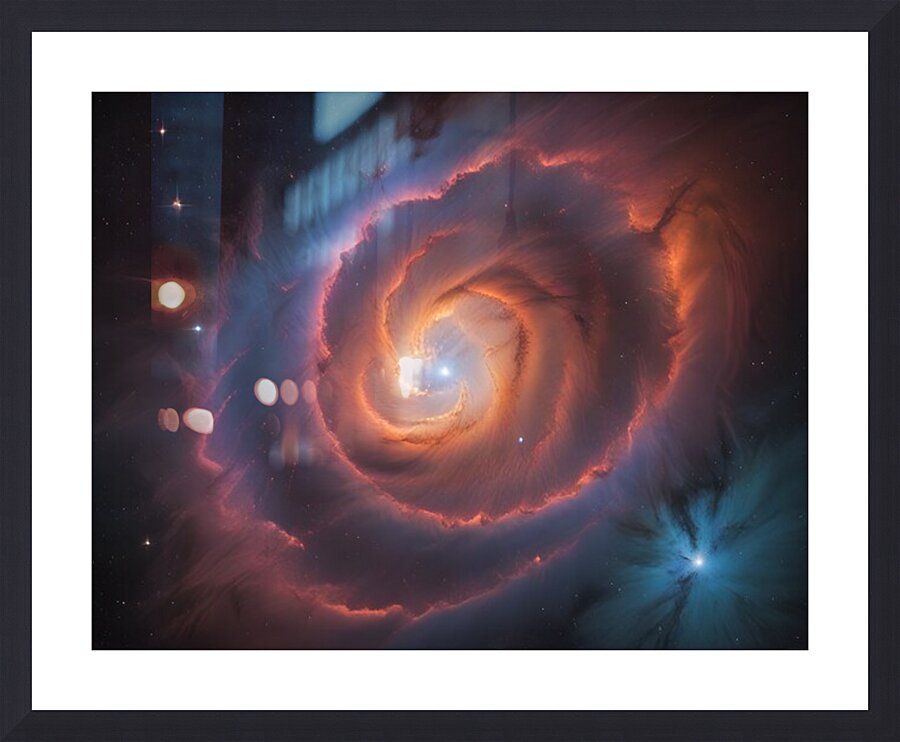 Cosmic Realms 31 Picture Frame print
