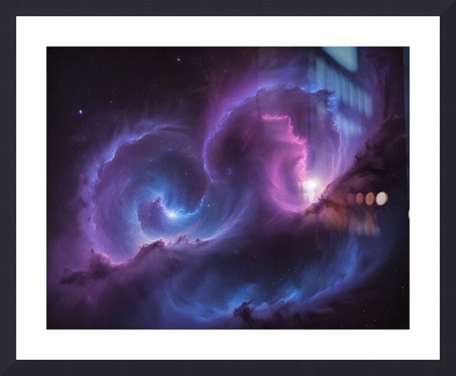 Cosmic Realms 32 Picture Frame print