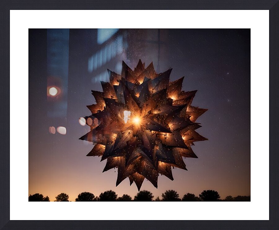 Cosmic Realms 37 Picture Frame print
