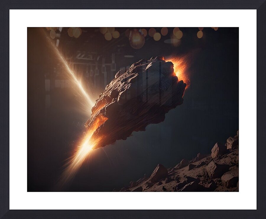 Cosmic Realms 40 Picture Frame print