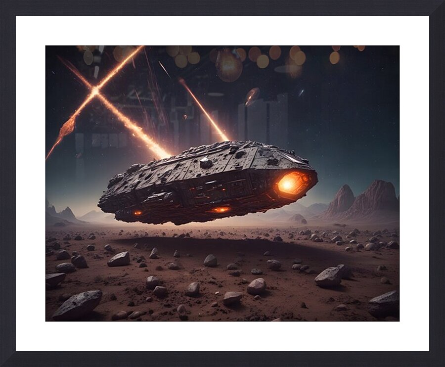 Cosmic Realms 41 Picture Frame print