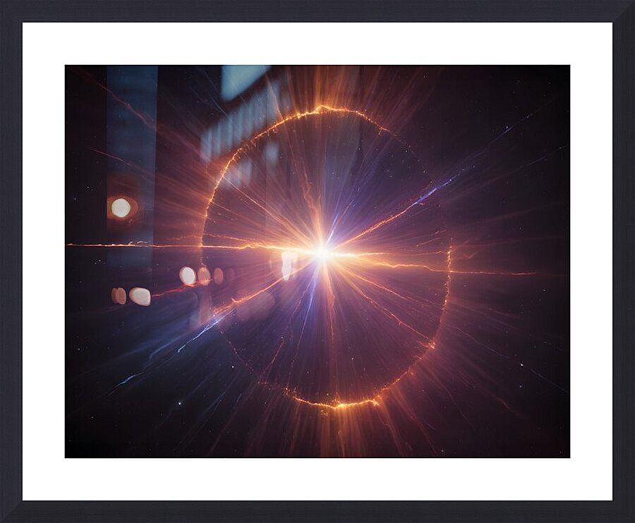 Cosmic Realms 51 Picture Frame print