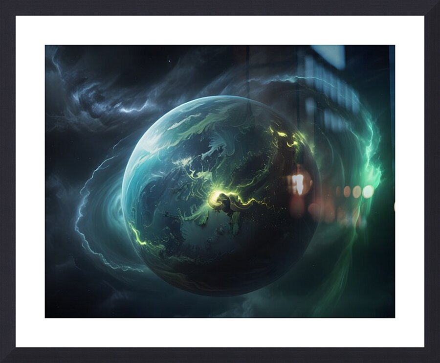 Cosmic Realms 55 Picture Frame print