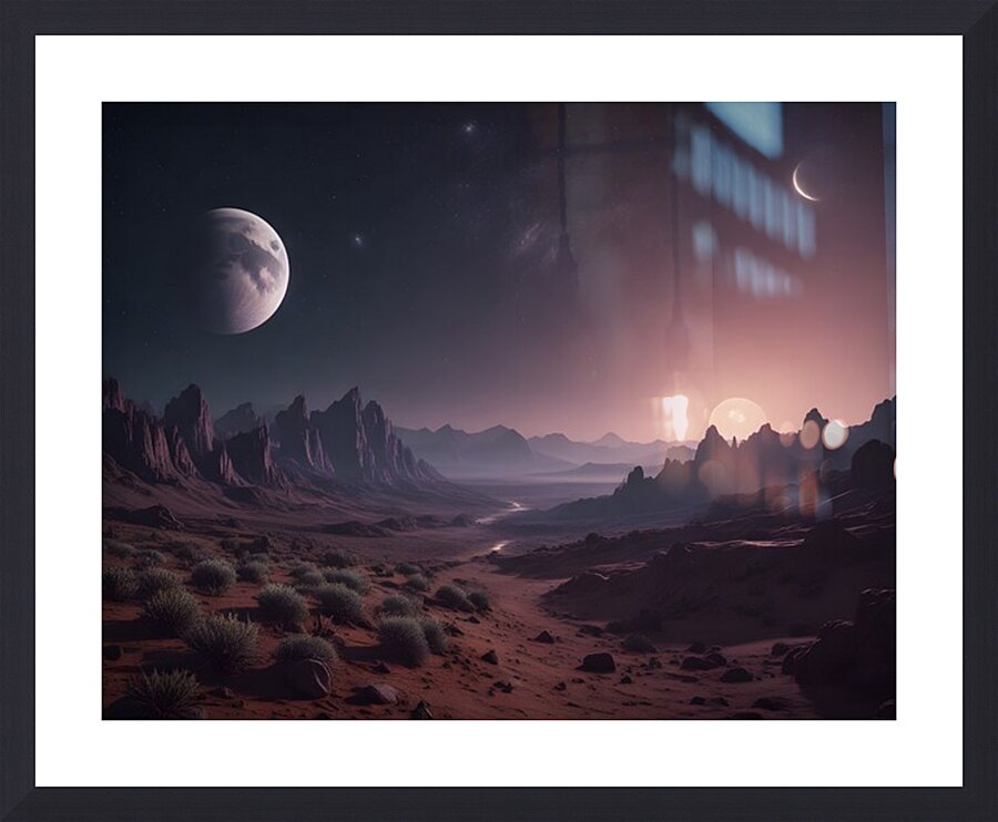 Cosmic Realms 57 Picture Frame print