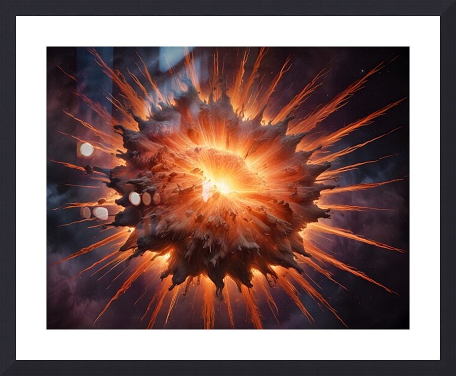 Cosmic Realms 61 Picture Frame print