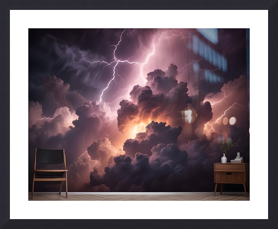 Cosmic Realms 67 Picture Frame print