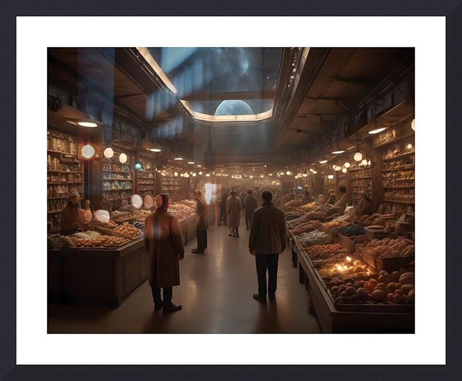 Cosmic Realms 71 Picture Frame print
