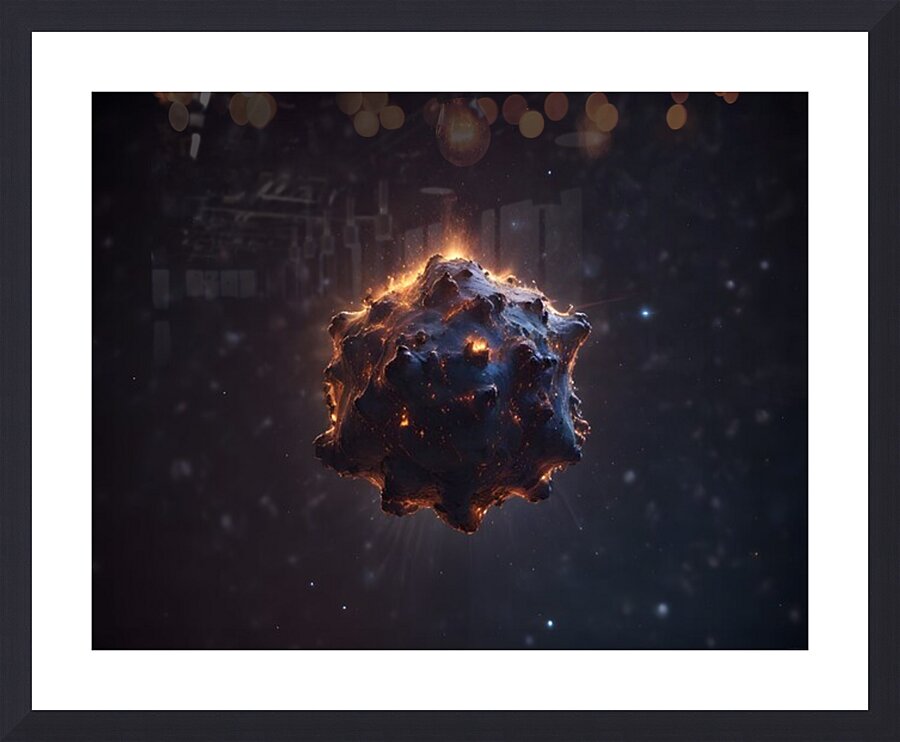 Cosmic Realms 1 Picture Frame print