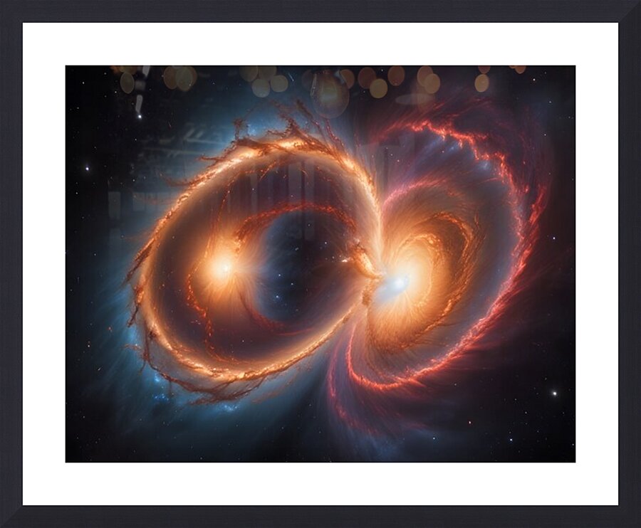 Cosmic Realms 2 Picture Frame print