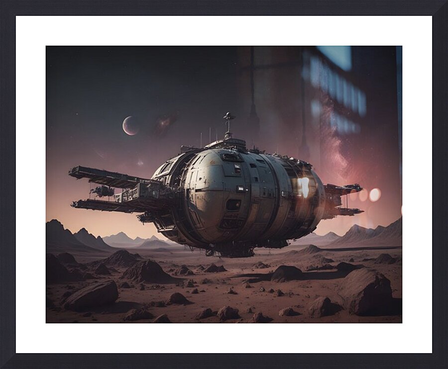 Cosmic Realms 5 Picture Frame print