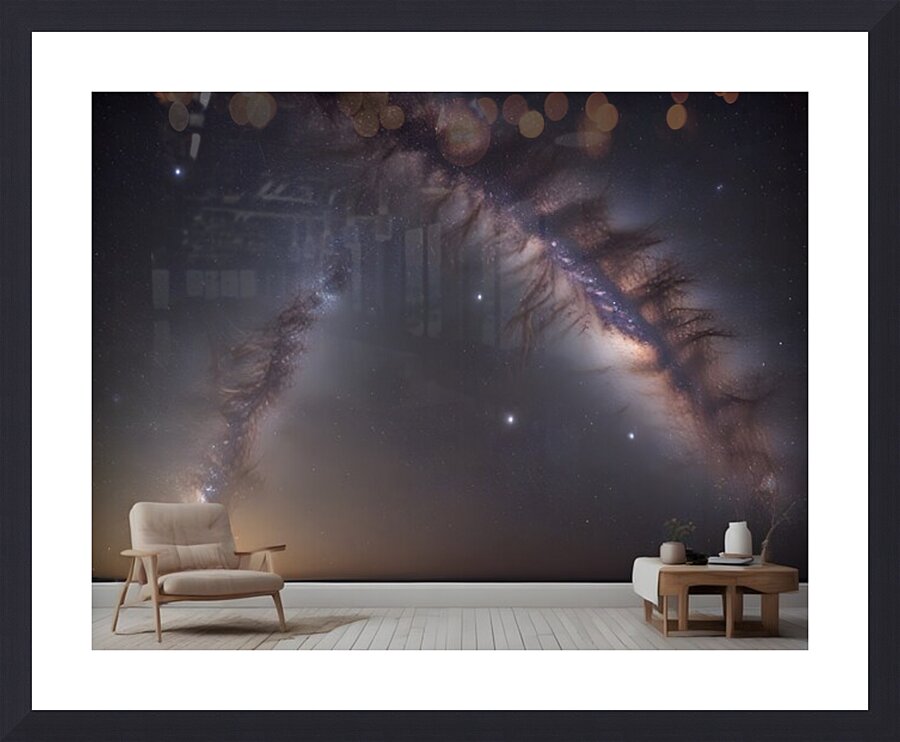 Cosmic Realms 15 Picture Frame print