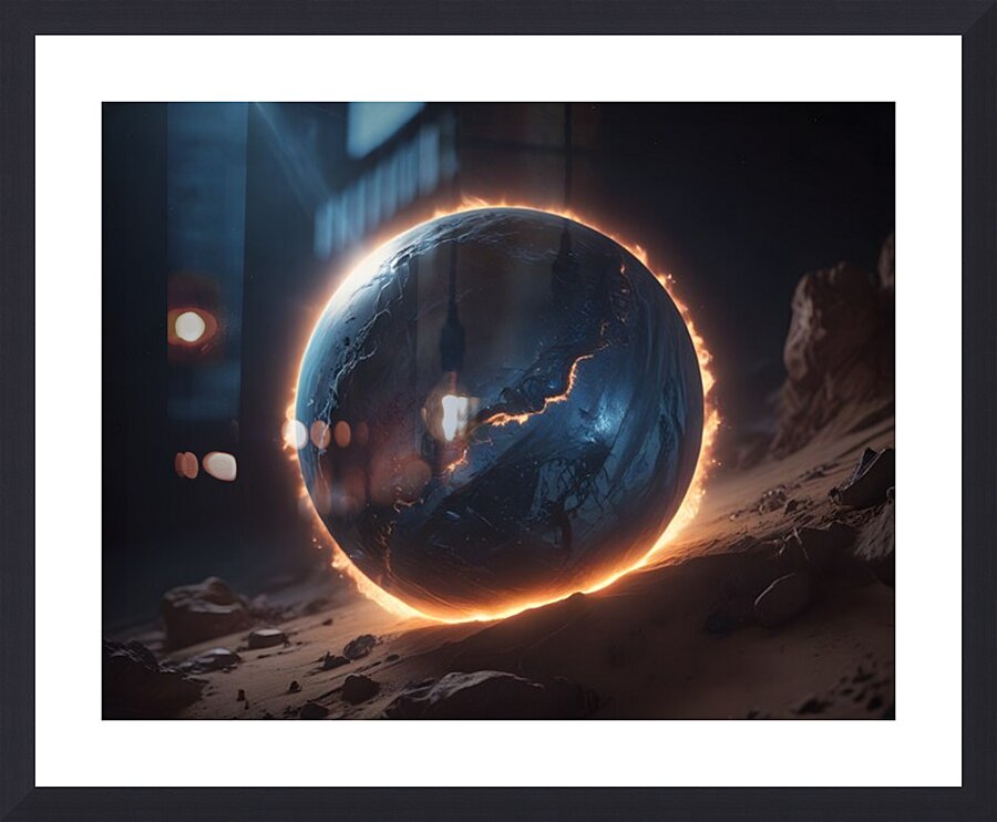 Cosmic Realms 32 Picture Frame print