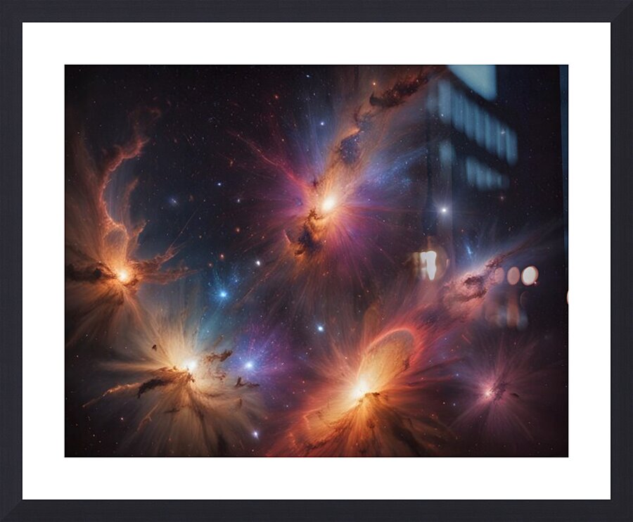 Cosmic Realms 43 Picture Frame print
