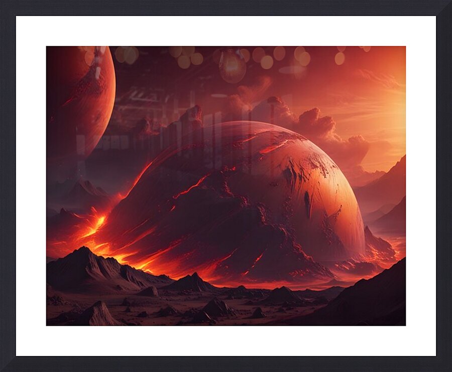 Cosmic Realms 44 Picture Frame print