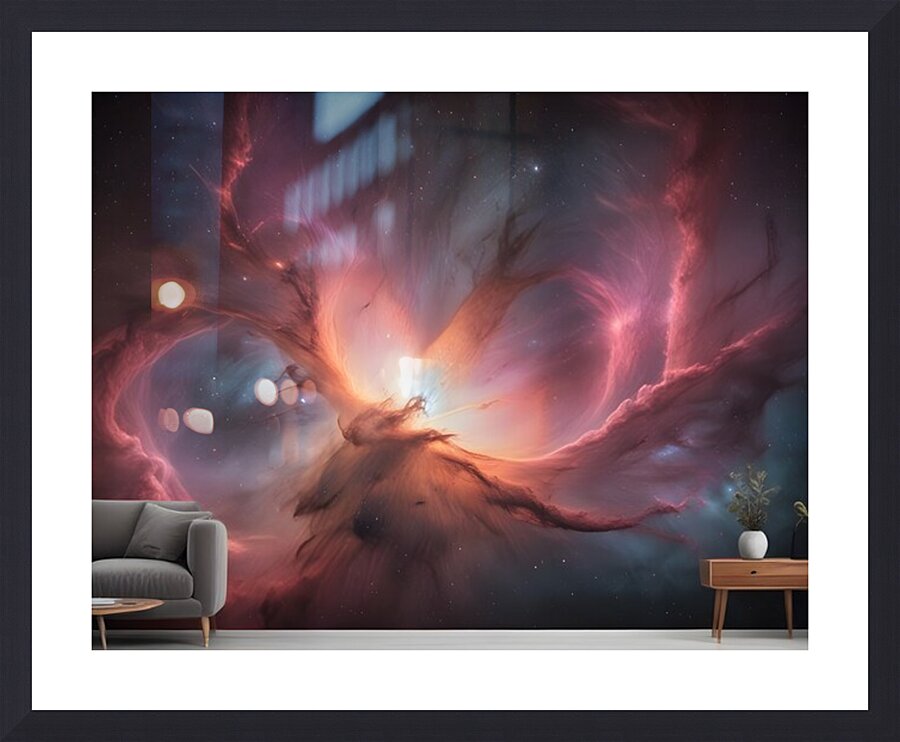 Cosmic Realms 58 Picture Frame print