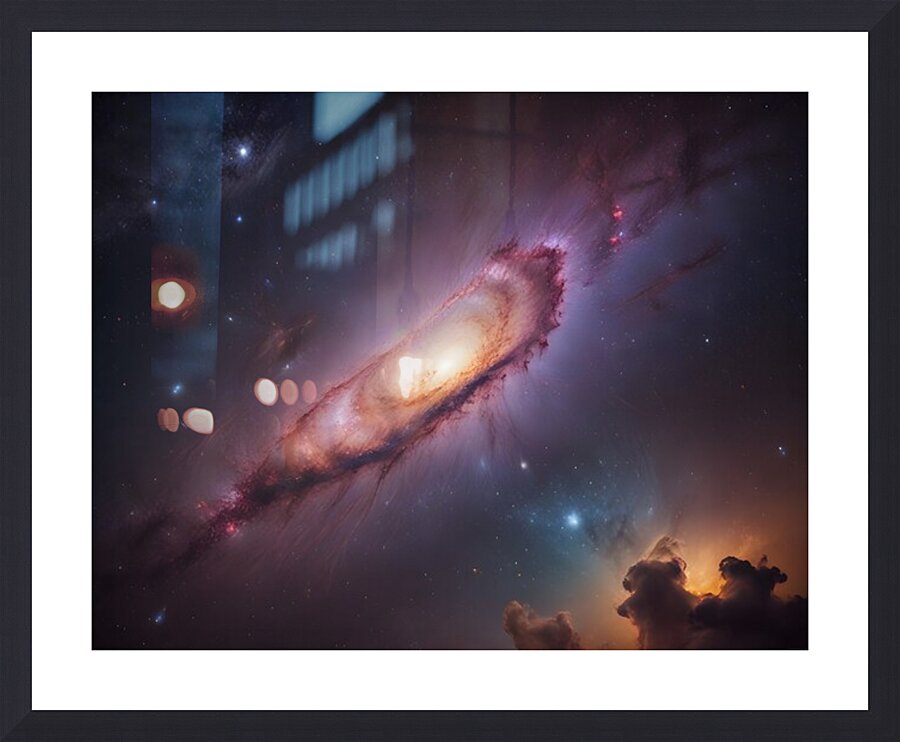Cosmic Realms 70 Picture Frame print