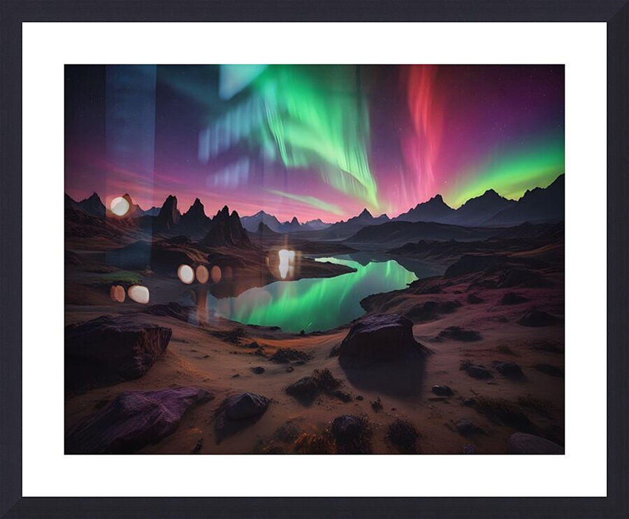 Cosmic Realms 2 Picture Frame print