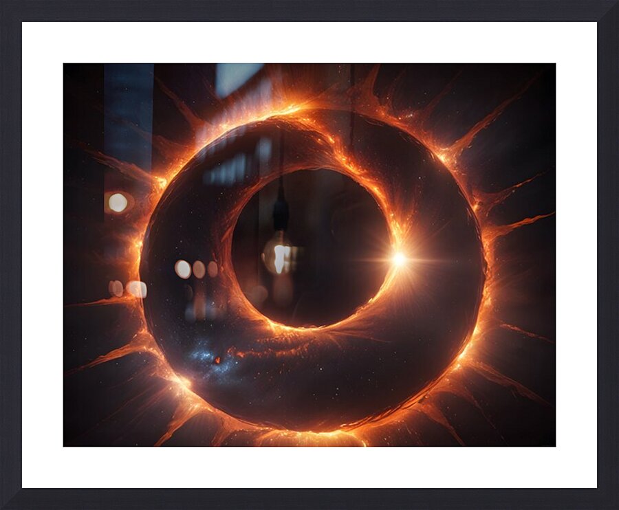 Cosmic Realms 3 Picture Frame print