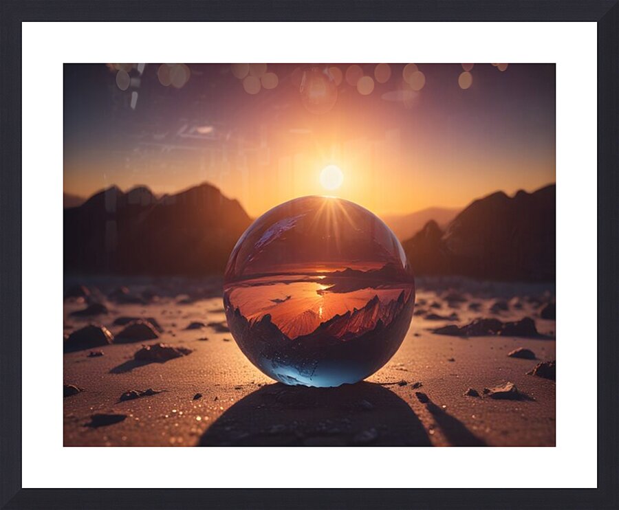Cosmic Realms 5 Picture Frame print