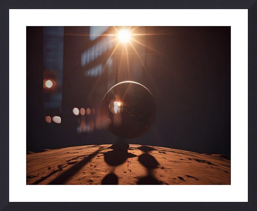 Cosmic Realms 7 Picture Frame print