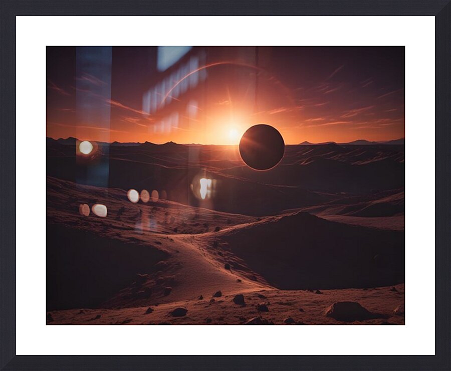 Cosmic Realms 8 Picture Frame print