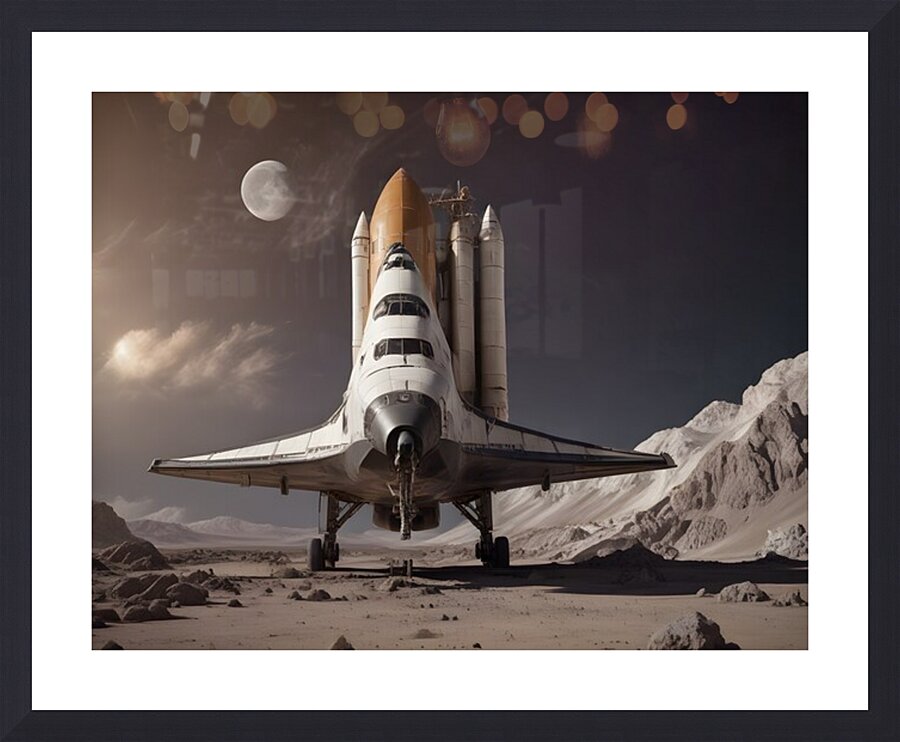Cosmic Realms 10 Picture Frame print
