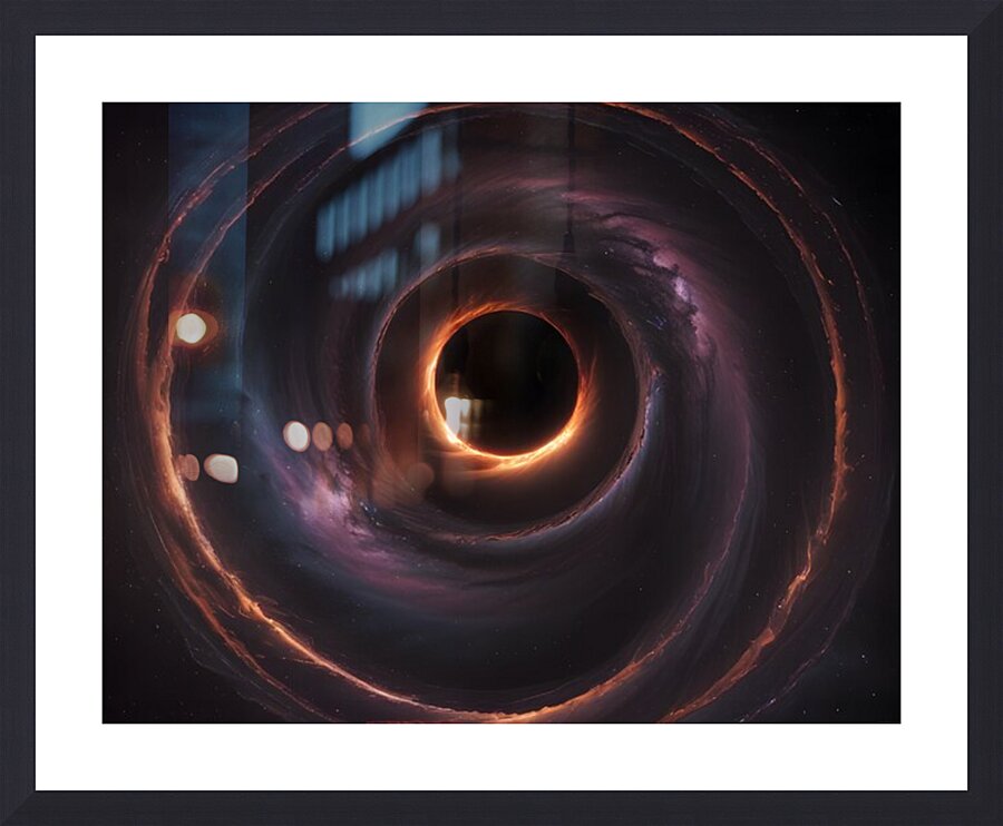 Cosmic Realms 11 Picture Frame print