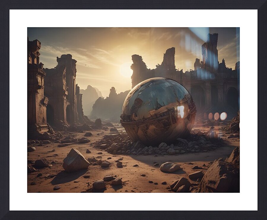 Cosmic Realms 23 Picture Frame print