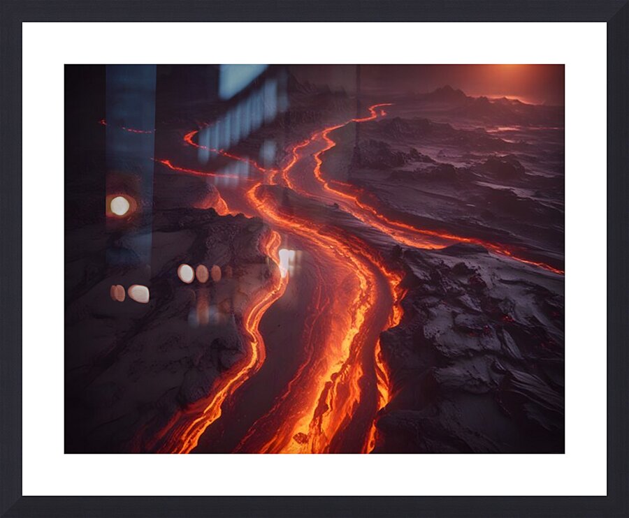 Cosmic Realms 26 Picture Frame print