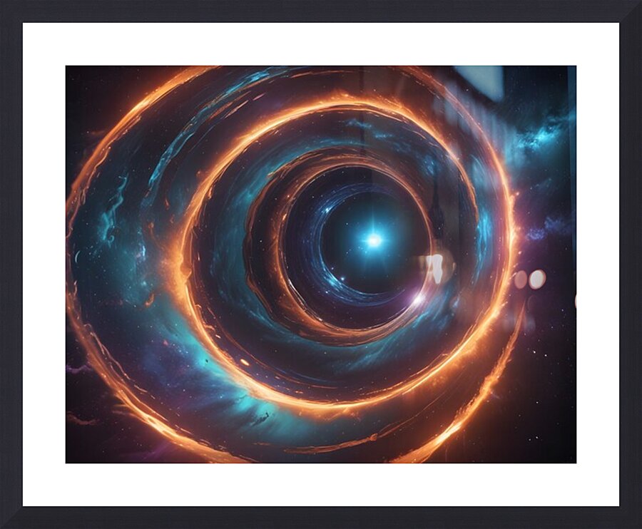Cosmic Realms 32 Picture Frame print