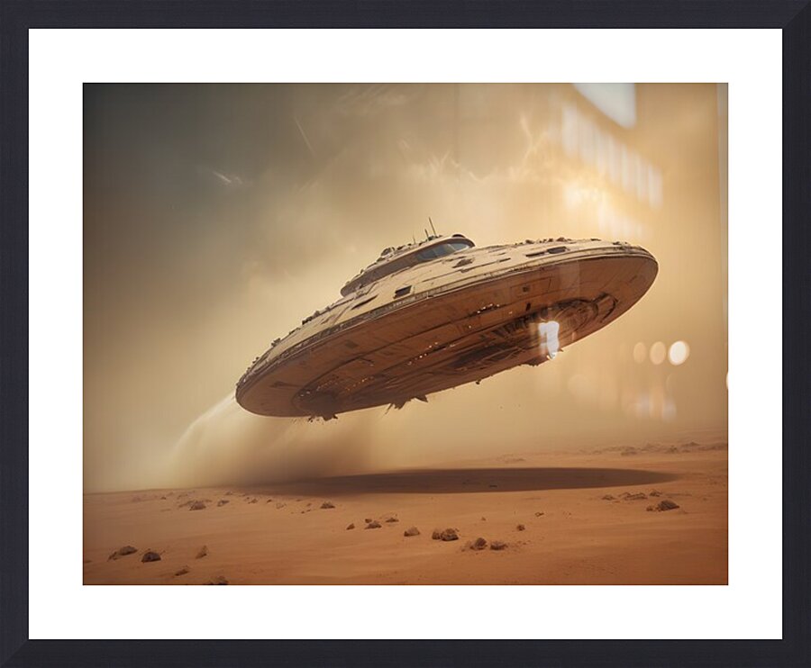 Cosmic Realms 34 Picture Frame print